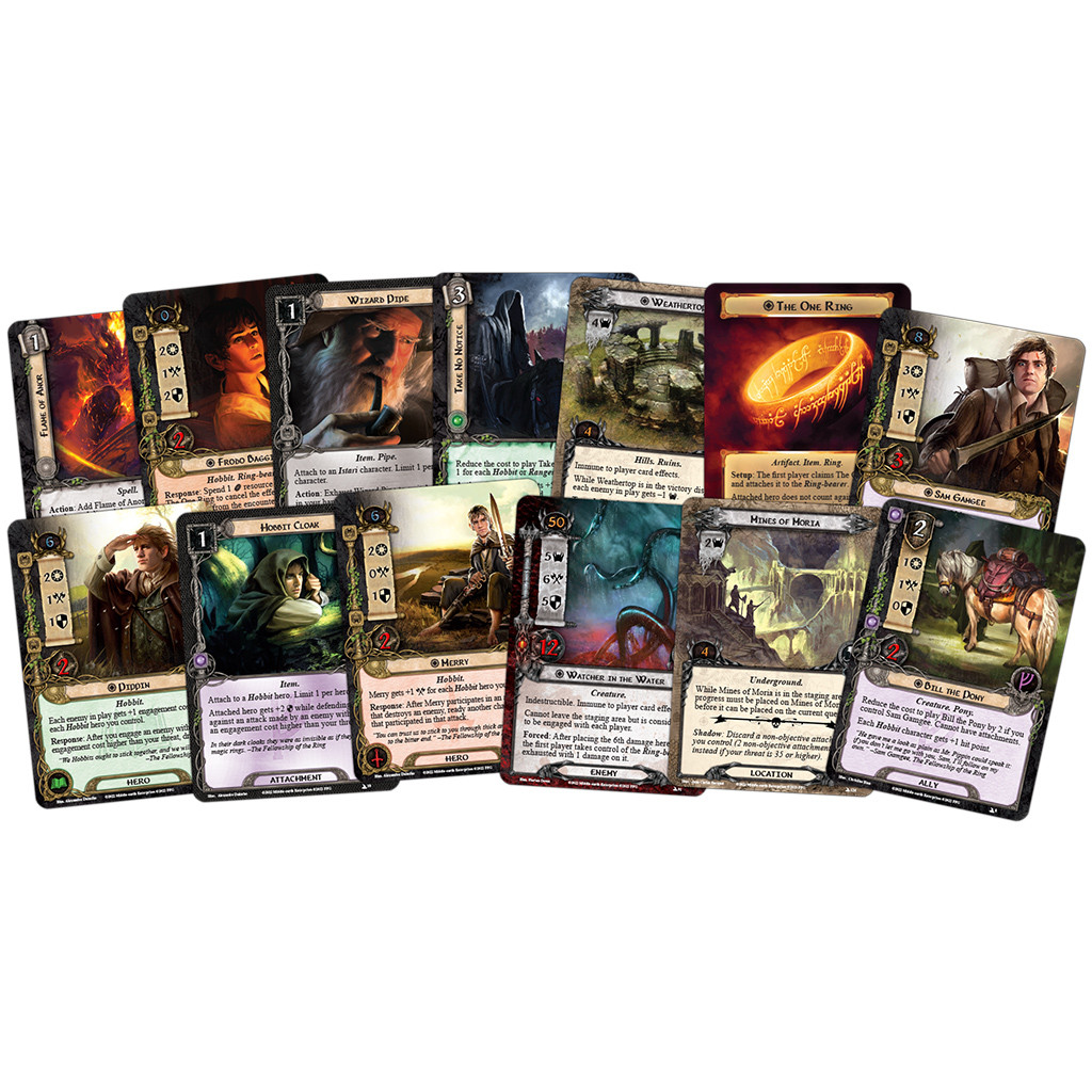 The Lord of the Rings : The Card Game - The Fellowship of the Ring Saga Expansion